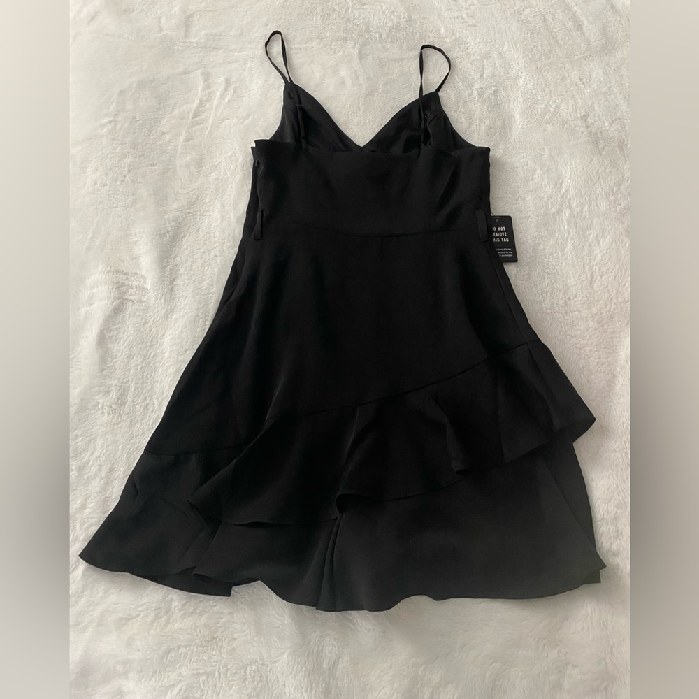Black strap dress